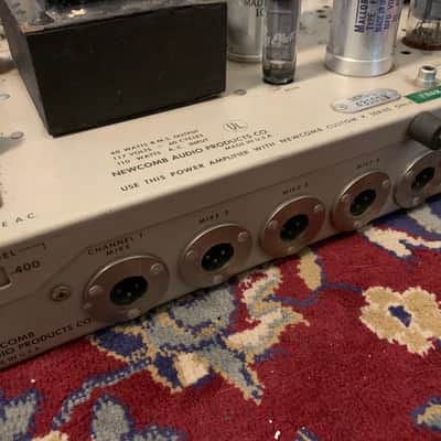 Newcomb 5-Channel 1960s Tube Mixer Model K5-400 image 11