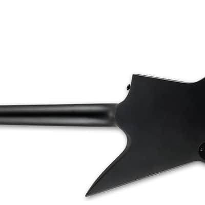 ESP LTD EX Black Metal Black Satin EMG + ESP EX Hard Case! Brand New! image 4
