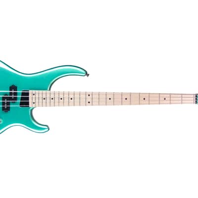 MTD Kingston Kingston LK4 Mystic Seafoam Gloss, Maple Fretboard image 10