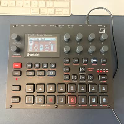Elektron Syntakt 12 Track Drum Computer & Synthesizer 2022- Present - Black