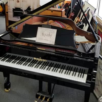 Knabe WG61 6'1 GRAND PIANO Polish Ebony - Make Offer image 1