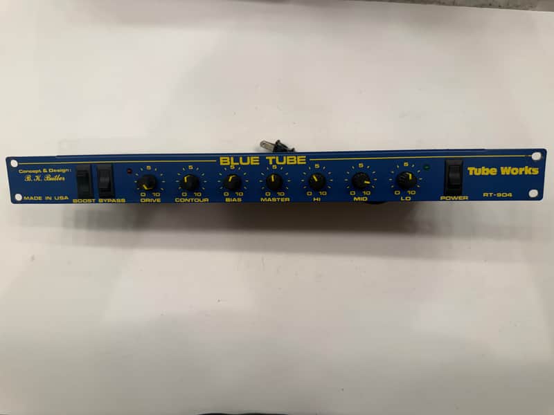 B.K. Butler RT-904 Blue Tube Works Enhancer Overdrive BK Rack Mount Processor image 1