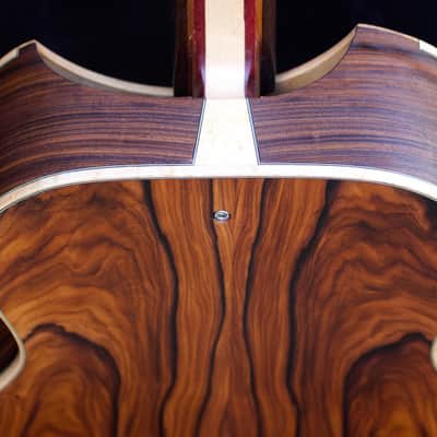 Soderlund Kestrel medium body acoustic in Pau Ferro and Sitka 2022 Hand rubbed oil finish image 5