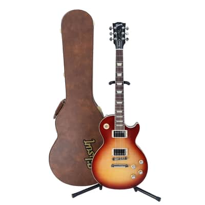 Gibson Les Paul Standard 60s Faded Guitar w/ Hardshell Case - Vintage Bourbon Burst image 9