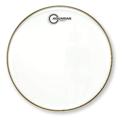 Aquarian S2-16 16" Super-2 Clear Drum Head image 1
