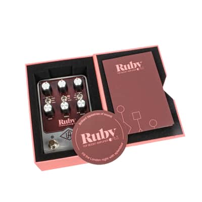 Universal Audio - Ruby '63 TOP Boost Amplifier Pedal w/ Box - USED image 3