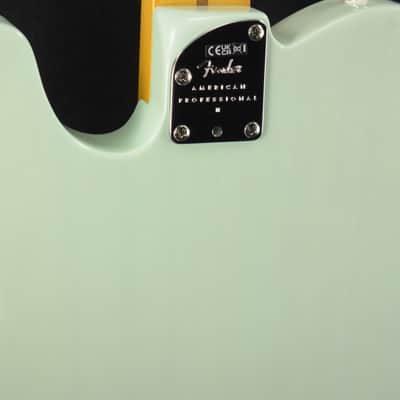 Fender American Professional II Telecaster Thinline Transparent Transparent Surf Green Maple Fingerboard image 8