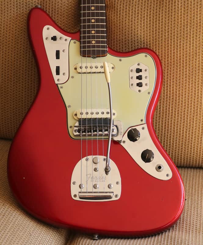 1964 Fender Jaguar  Candy Apple Red (FEE1182) - Excellent