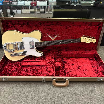 Fender Custom Shop LTD Telecaster Custom Cunife Journeyman New - Aged Vintage White image 9