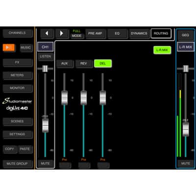 Studiomaster Digilive 4C Digital Mixer image 5