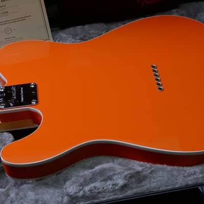 Fender Limited Edition Parallel Universe Series Deluxe Thinline Super Telecaster 2018 - Orange image 10