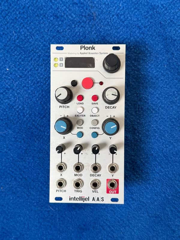 Intellijel Plonk Physical Modeling Percussion Eurorack Synth Module 2017 - Present - White image 1