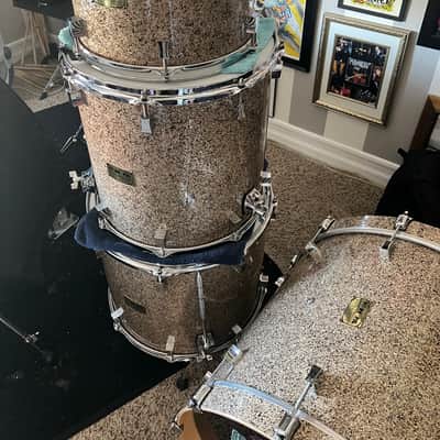 Pork Pie USA Custom 4pc Drum Kit 24/12/16/18 – Made in USA image 3