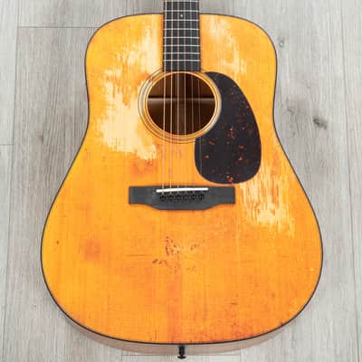 Martin Standard Series D-18 StreetLegend Dreadnought Acoustic Guitar, Mahogany, Aged Spruce image 2