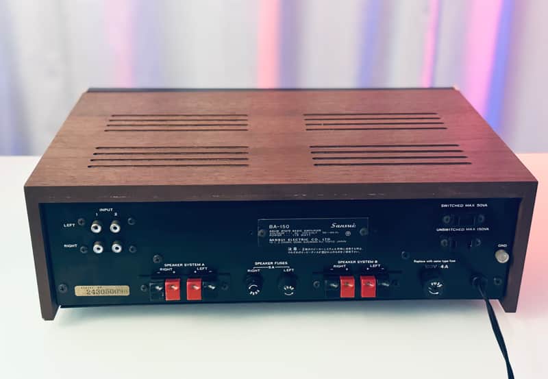 👉 **RARE** Sansui BA-150 Stereo Power Amplifier - Serviced +