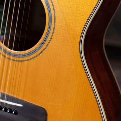 Yamaha FSC-TA TransAcoustic/Electric - Vintage Tint image 12