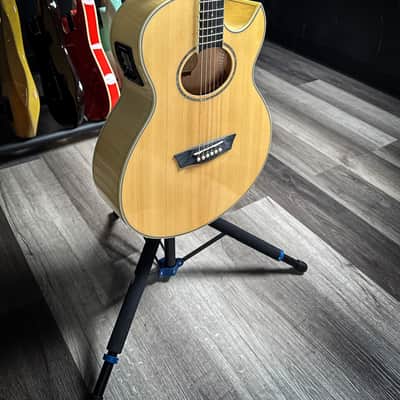 Washburn Festival Series EA20 Mini Jumbo Acoustic/Electric Guitar - Natural image 3