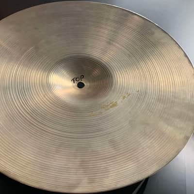 Zildjian 15" Vintage 60's / 70's New Beat Hi Hats (Bag 2) image 4