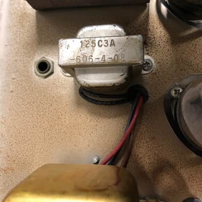 1963 Fender Tremolux Amp Head Only (Blackface AA763) Owned by Ian D'Sa of Billy Talent image 5