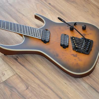 Dean Exile Select Multi Scale with Kahler 2021 Burled Maple Snbb Satin image 8
