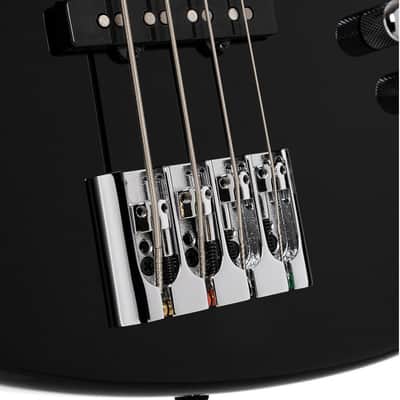 Cort Elrick NJS 4-String Electric Bass, Black image 8