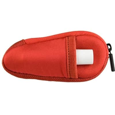 Protec Trombone/Alto Saxophone Neoprene Mouthpiece Pouch-Red image 2