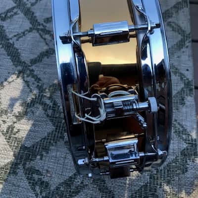 Ludwig LB553 Bronze Piccolo 3x13" 8-Lug Snare Drum 1991 - 2008 - Clear-Lacquered Bronze image 2