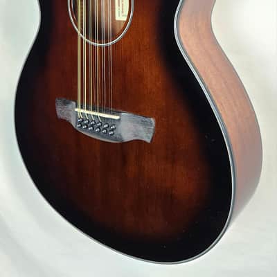 Ibanez AEG50 Acoustic/Electric 12 String Guitar, High Gloss Dark Violin, AEQ-TTS Preamp w/Tuner image 2