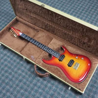 2005 Zion Classic Cherry Burst! SET-NECK! w/OHSC image 9