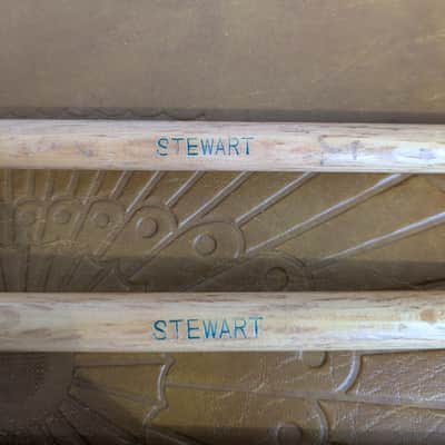 Stewart 7A Drumsticks + Felt Mallets 1960s-70s image 5