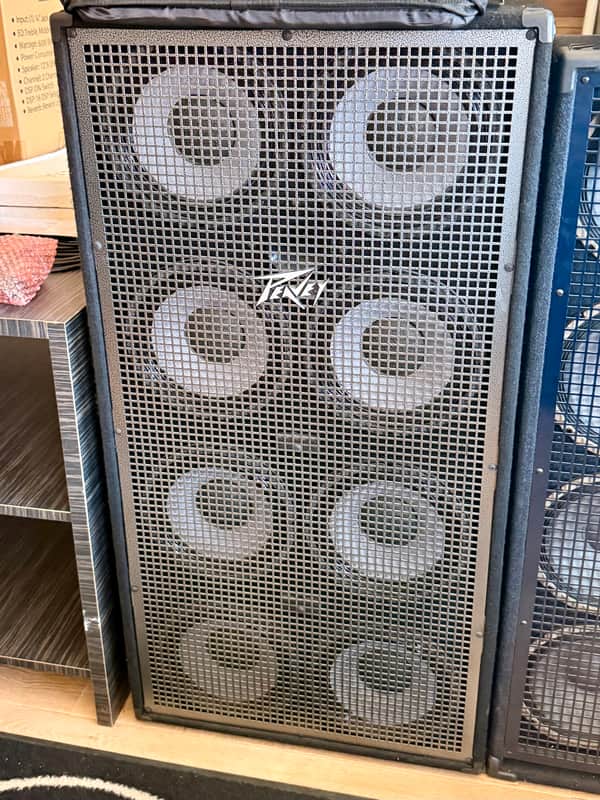 Peavey Pro 810 2800-Watt 8x10" Bass Cabinet with Tweeter 2000s - Black image 1