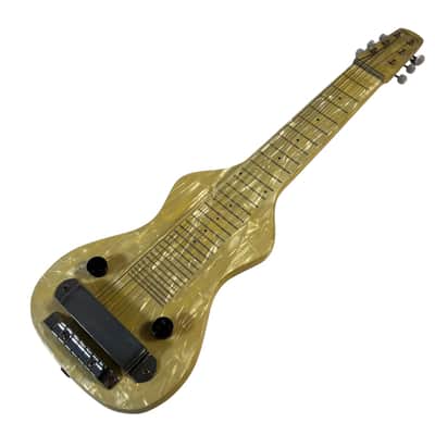 Volu-Tone 30s Hawaiian Lap Steel Guitar w/ Hard Shell Case image 2
