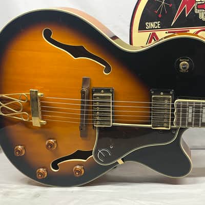 Epiphone Joe Pass Emperor-II Hollow Body Electric Guitar with Case image 3