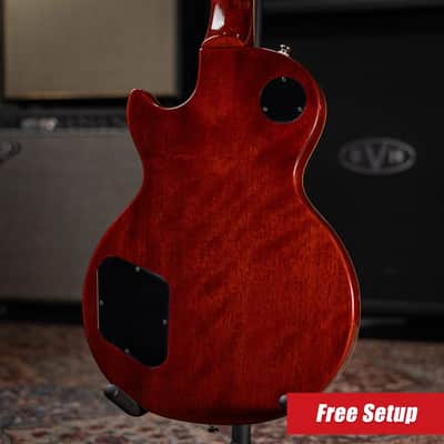 Epiphone Les Paul Standard 60s Figured Electric Guitar - Iced Tea Burst image 2