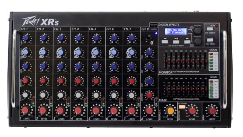 Peavey XR-S 9-ch Powered Mixer with FX 2010s - Black image 1