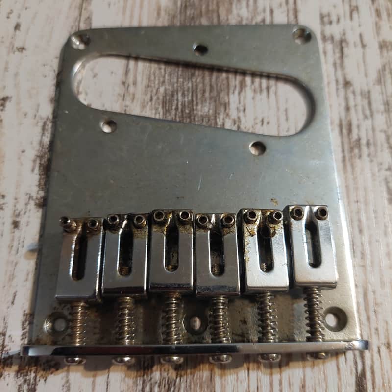Squier Modern 6 String Saddle Telecaster Bridge image 1