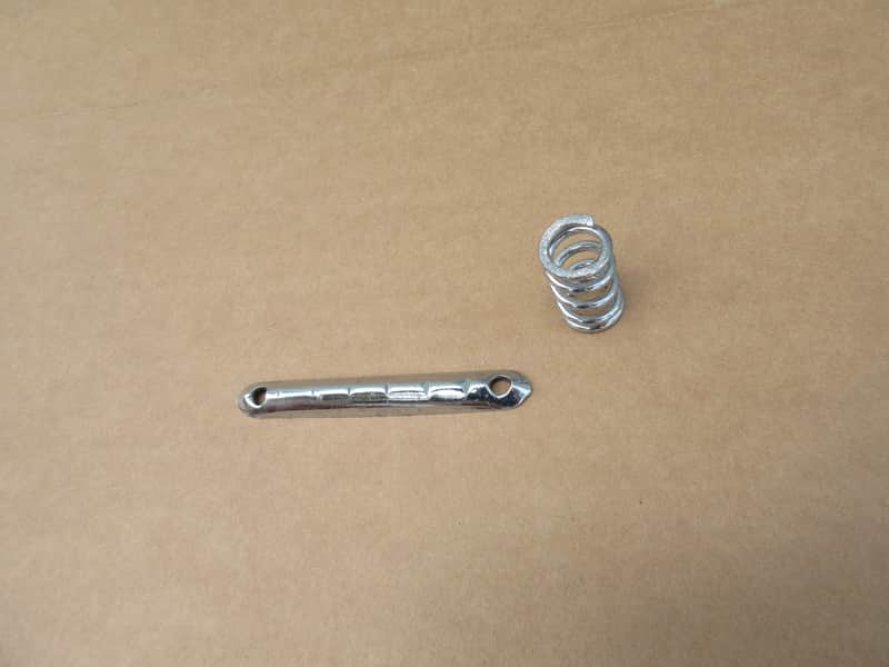 Tremolo Spring & Bridge Saddle For Teisco Guitar Tremolo Kent National Polaris Aria Univox Kawai image 1
