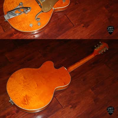 1961 Gretsch 6120, Hard to find Flamed Maple Top! image 2