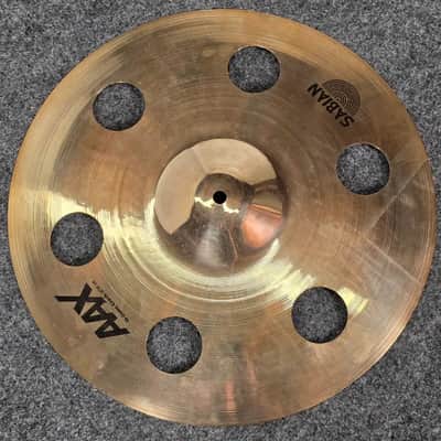 Used Sabian AAX O-Zone Crash Cymbal 16" Brilliant - Very Good image 2