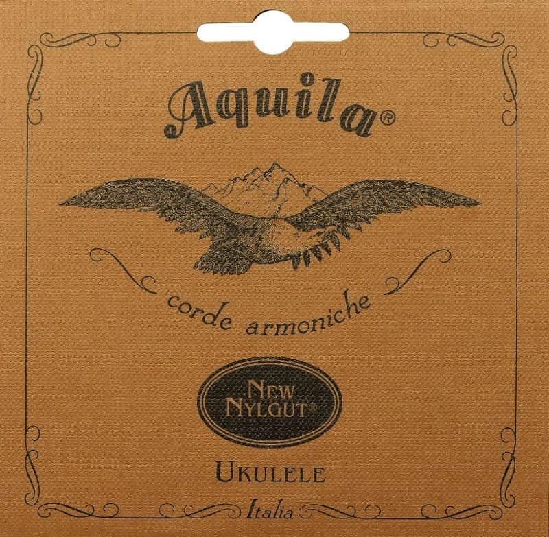 Aquila New Nylgut Ukulele Set DGBE, Baritone low-D, wound-D&G image 1
