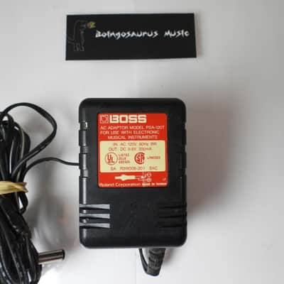 Vintage Boss PSA-120T 9-Volt DC Power Supply FX Pedal Adapter Original Authentic image 2