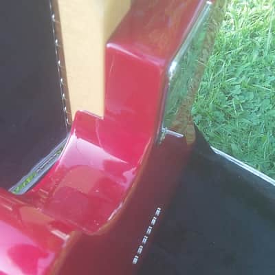 Fender Telecaster American Standard 2013 - red transparent image 8