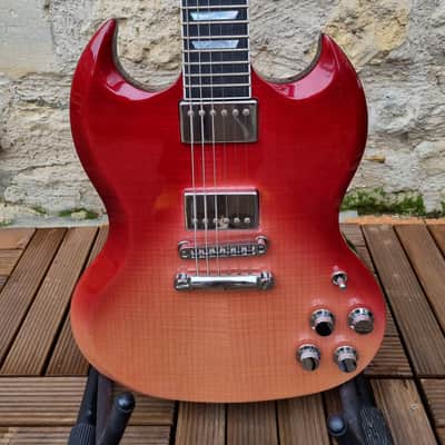 Gibson SG Standard HP II 2018 - Hot Pink Fade image 3