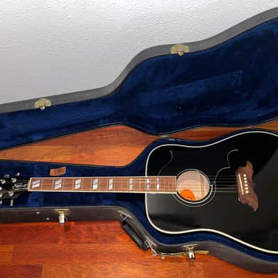 Gibson Elvis Presley Signature Dove 2003 Ebony (VERY RARE) PLAYED BY PAUL HINOJOS (At The Drive-In & The Mars Volta) FREE ATDI MERCH BUNDLE INCLUDED! image 6
