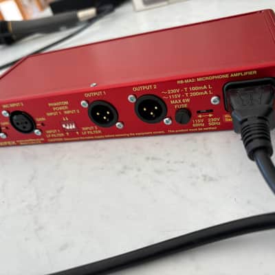 Sonifex  RB-MA2 Twin mic microphone pre amps filter, phantom image 3
