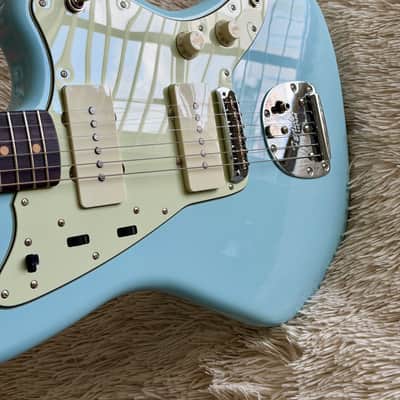 Fender Vintera III Mid '60s Jazzmaster Sonic Blue Electric Guitar image 21