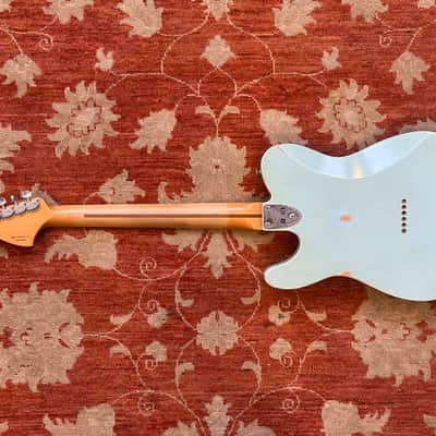 Fender Vintera Road Worn '70s Telecaster Deluxe - Daphne Blue image 6