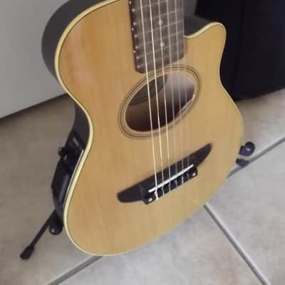 YAMAHA APXT-1N Cut Out Acoustic / Electric Guitar / Soft Case / RARE image 8