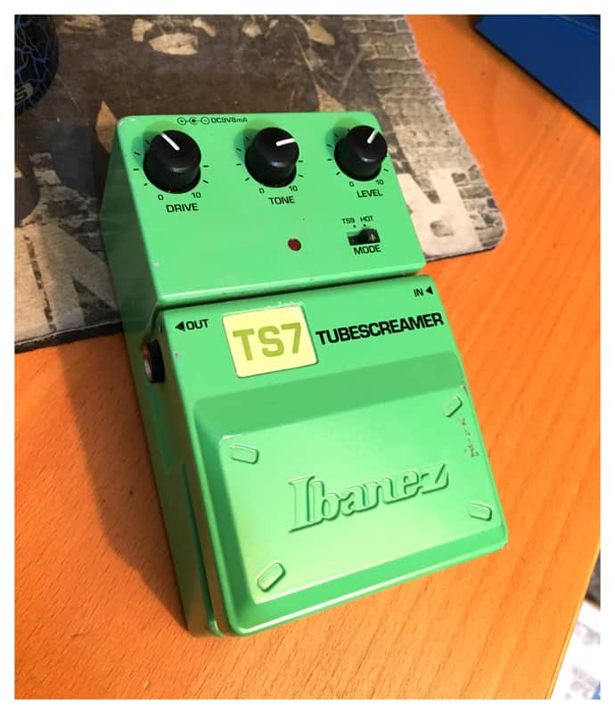 Ibanez Limited Edition TS7 Tube Screamer Green | Reverb