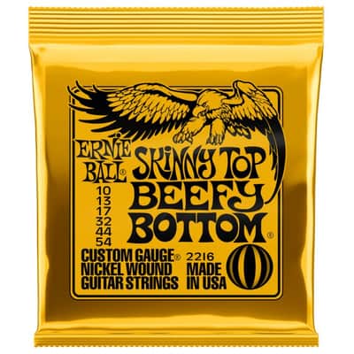 ERNIE BALL 2216 Skinny Top Beefy Bottom 10-54 Saiten für E-Gitarre image 1